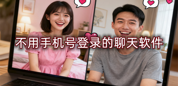 不用手机号登录的聊天软件