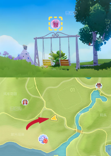 心动小镇5.9至5.15粉色泡泡位置点位总结