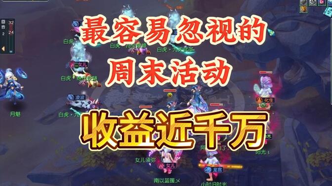 梦幻西游周末活动哪个最好