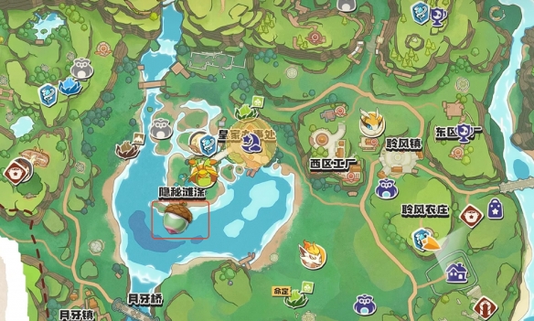 洛克王国世界智慧树精灵果实点位大全