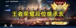 王者荣耀段位继承表