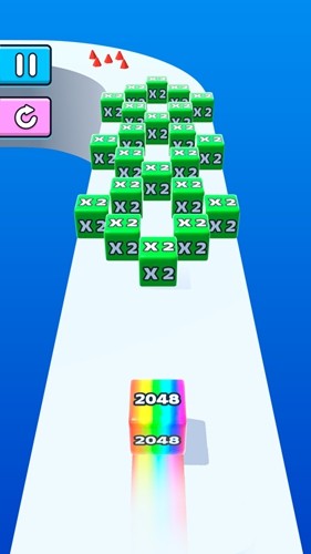 果冻运行2048去广告版截图2