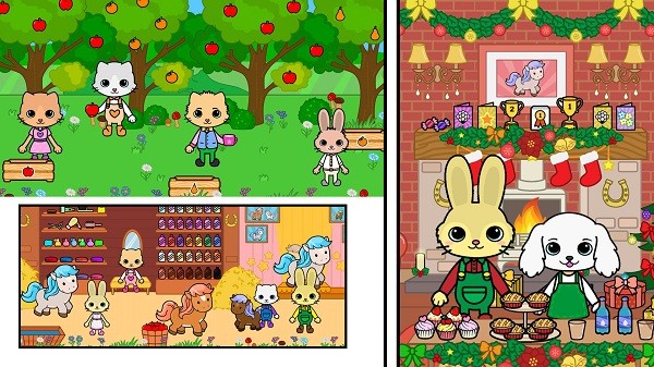 托卡迷你小镇农场游戏截图3