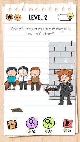 大脑测试棘手难题游戏