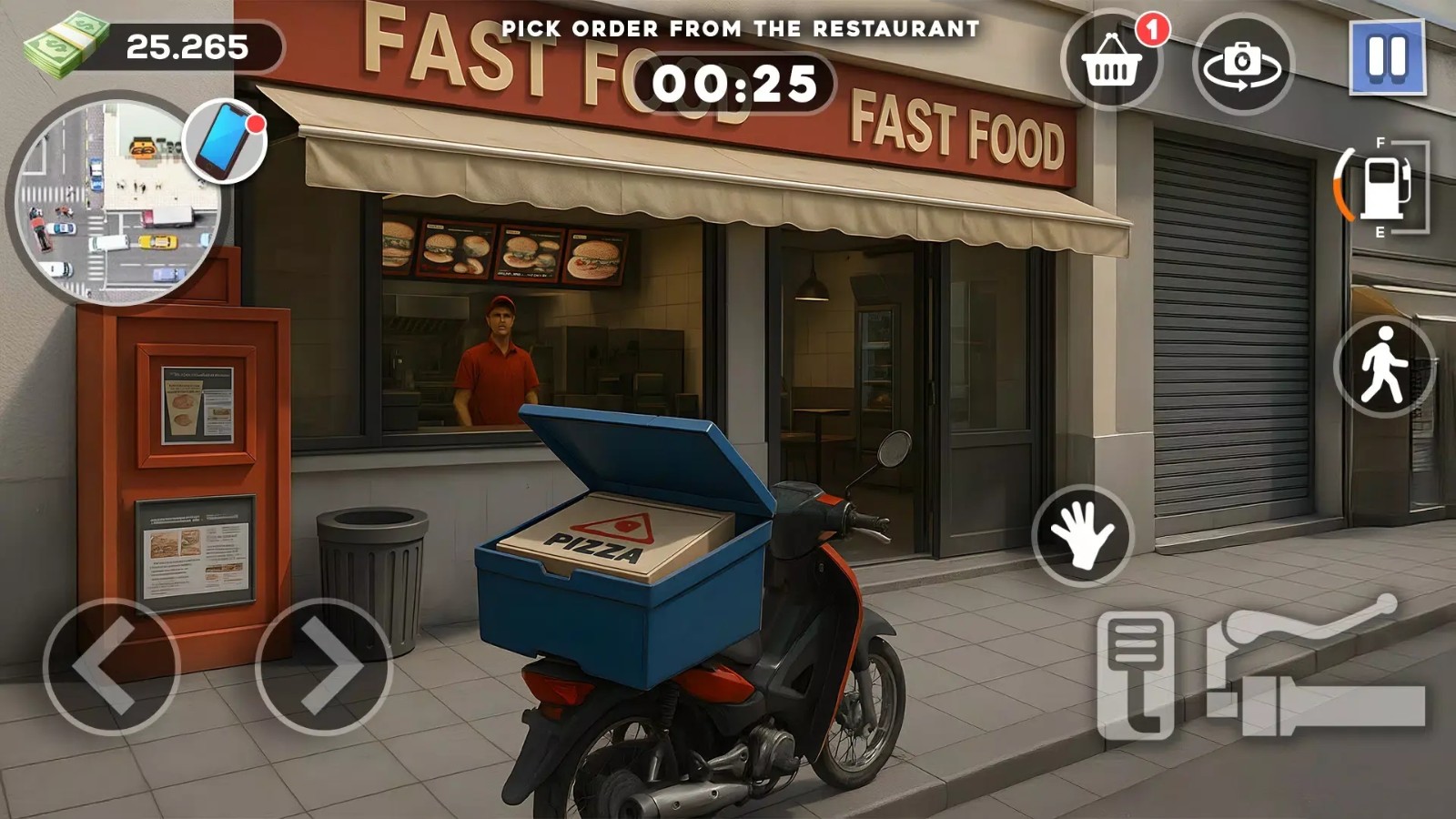 外卖员模拟器游戏截图2