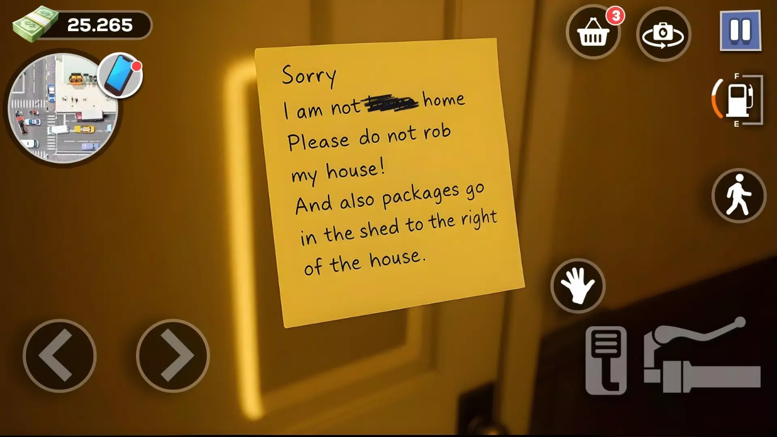 外卖员模拟器游戏截图1