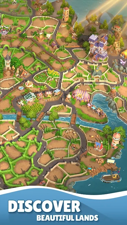 米娅的合并冒险游戏(Mias Merge Adventures)游戏截图1