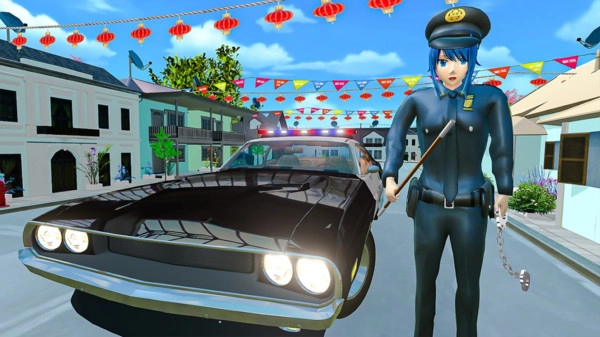 动漫女孩警察截图3
