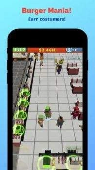 汉堡狂热放置大亨(Burger Mania - Idle Tycoon)游戏截图1