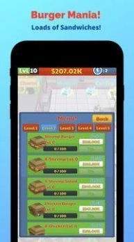 汉堡狂热放置大亨(Burger Mania - Idle Tycoon)游戏截图3