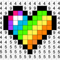 数字填色画画游戏