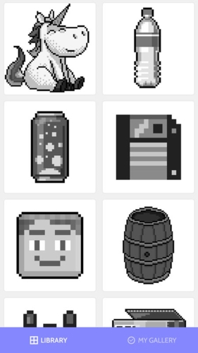 数字填色画画游戏截图1