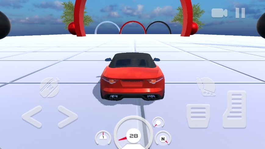 汽车特技模拟器截图1