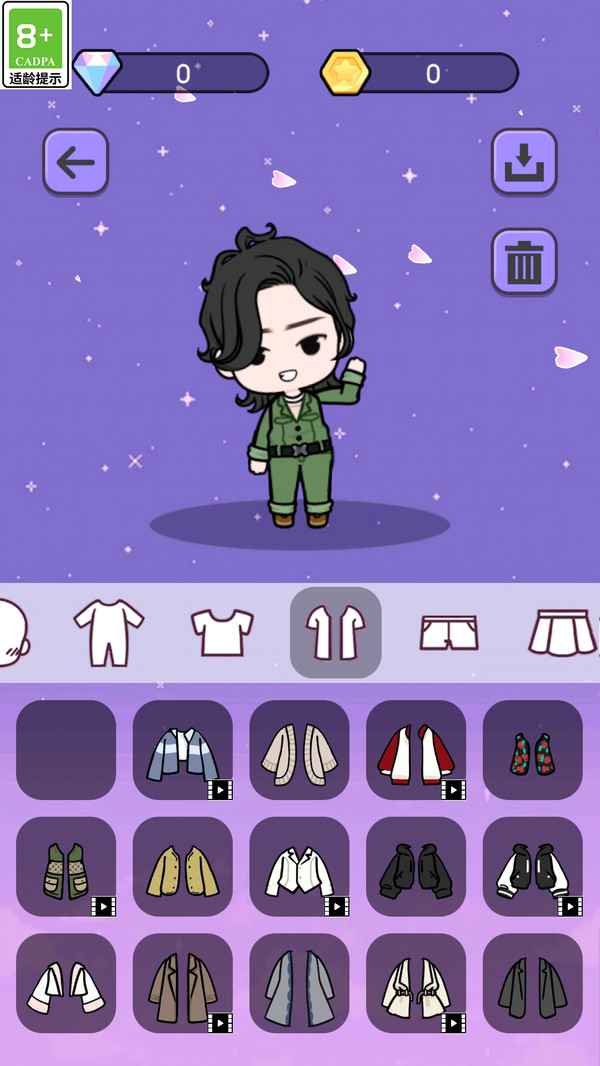 女团练习册游戏截图2