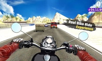 城市骑手摩托游戏截图3