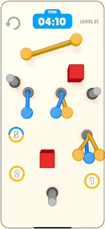 绳索连接难题(Rope Connect)游戏截图1