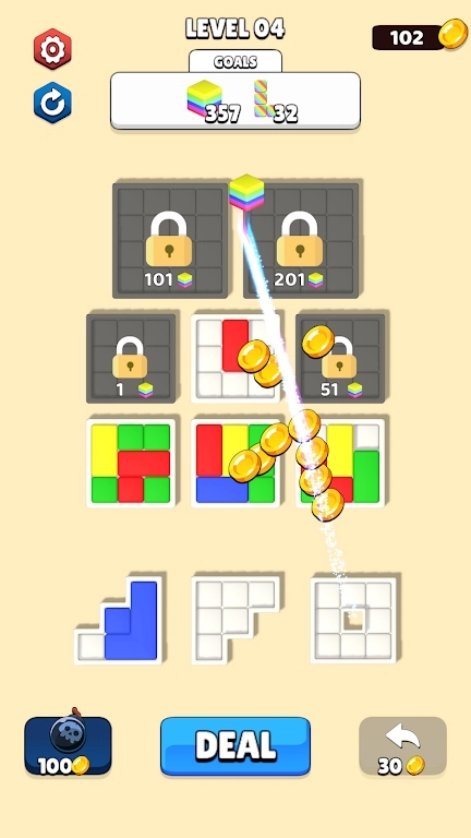 块填充排序(Block Fill Sort)游戏截图2