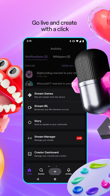 Twitch手机版截图1