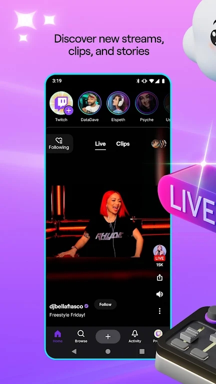 Twitch手机版截图2