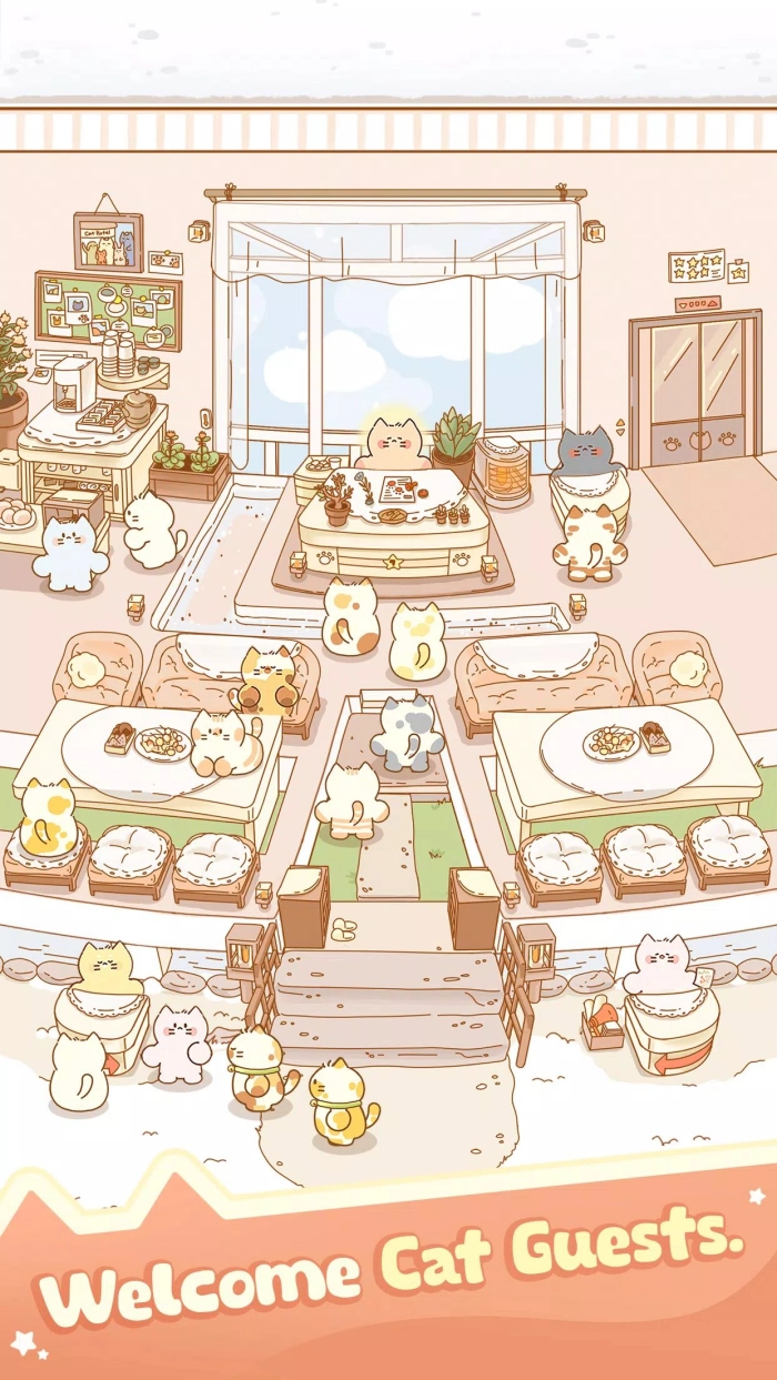 喵喵旅店游戏截图1