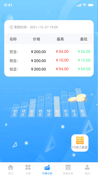 贵通三元催化报价系统截图2