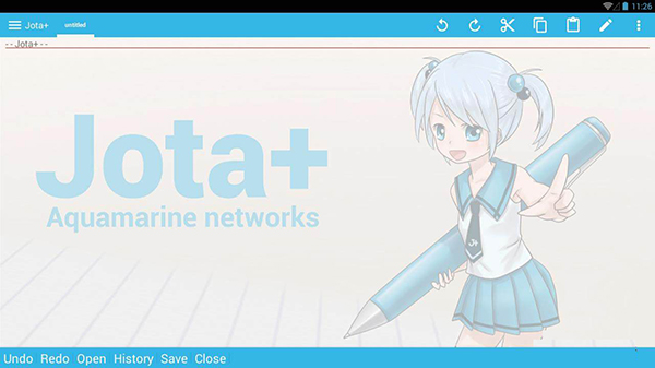 jota+ text editor中文版截图1