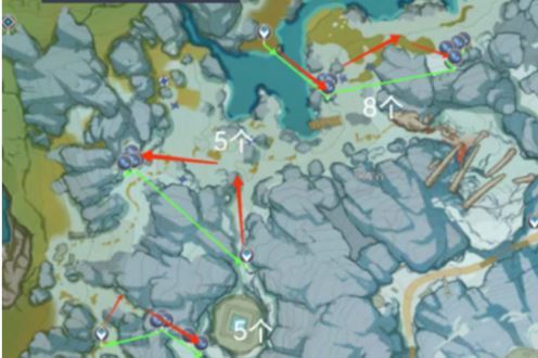 原神星银矿石在哪里找-原神星银矿石50个位置采集路线分布图