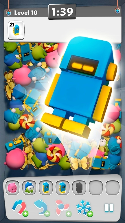 3D匹配闯关(OmNom 3DMatch)游戏截图1