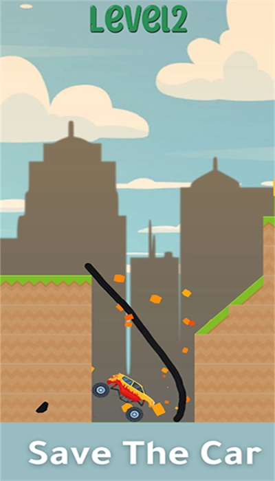 拯救汽车画桥难题(Draw Bridge Puzzle)截图1