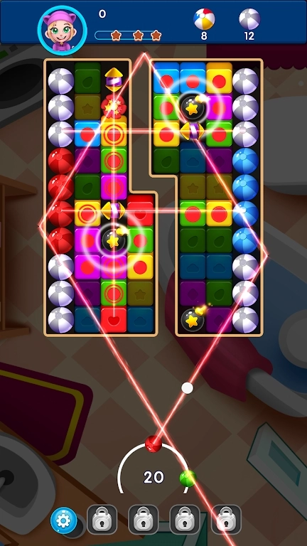 激光匹配消除(Laser Match)游戏截图3