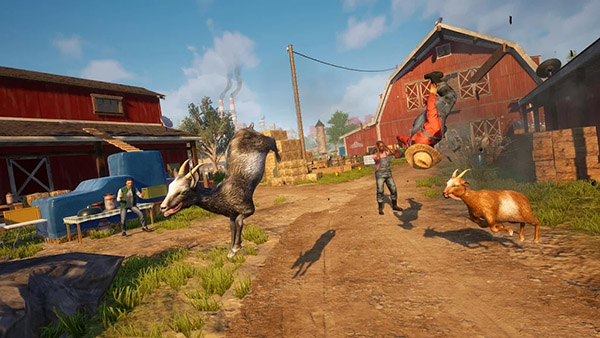 模拟山羊3手机版(Goat Simulator 3)截图6