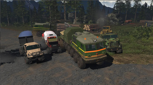 真实重卡模拟器(RTHD Offroad online game)截图2