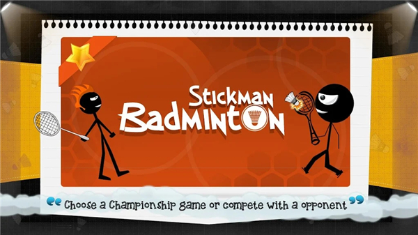 火柴人打羽毛球(Stickman Badminton)截图2