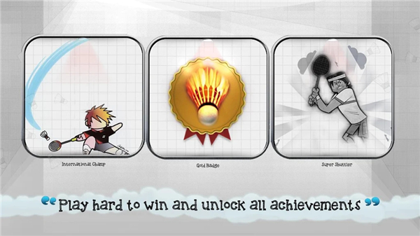 火柴人打羽毛球(Stickman Badminton)截图4