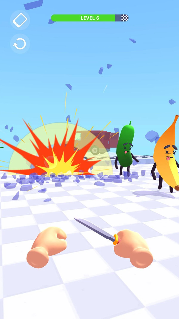 飞刀插水果游戏截图1