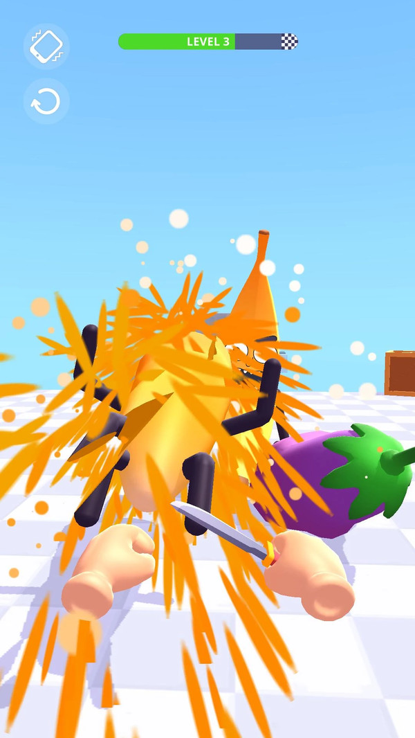 飞刀插水果游戏截图3