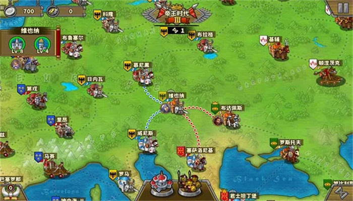 欧陆战争5帝国破解版无限资源和全部时代截图1