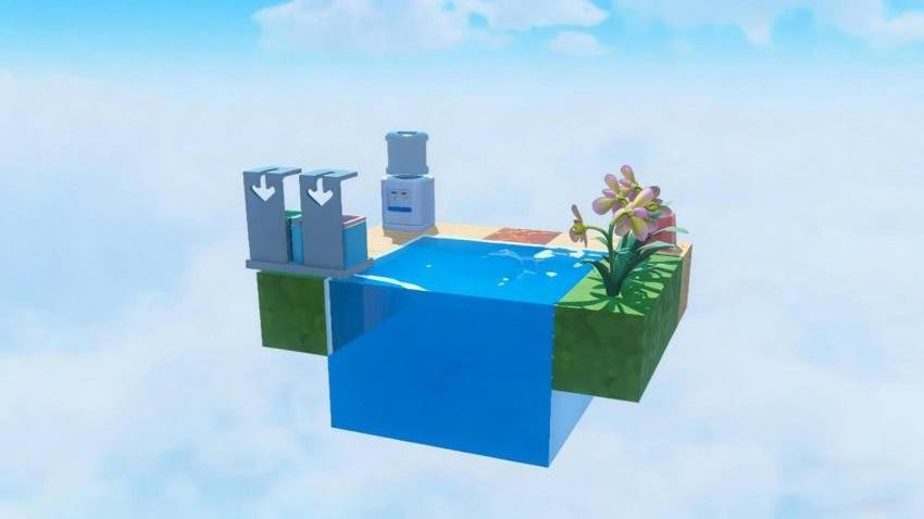 仔仔水方块游戏截图1