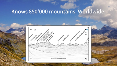peakfinder app截图2
