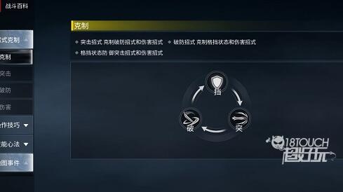 武侠乂手游招式克制关系一览