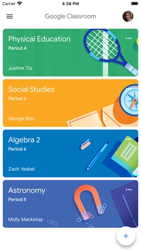 google classroom app截图1