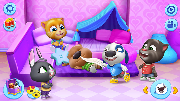 My Talking Tom Friends最新版截图2