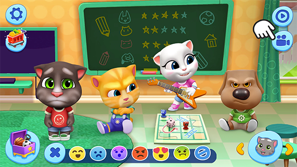 My Talking Tom Friends最新版截图3