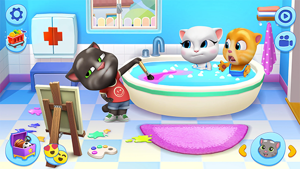 My Talking Tom Friends最新版截图4