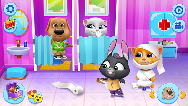My Talking Tom Friends最新版截图5