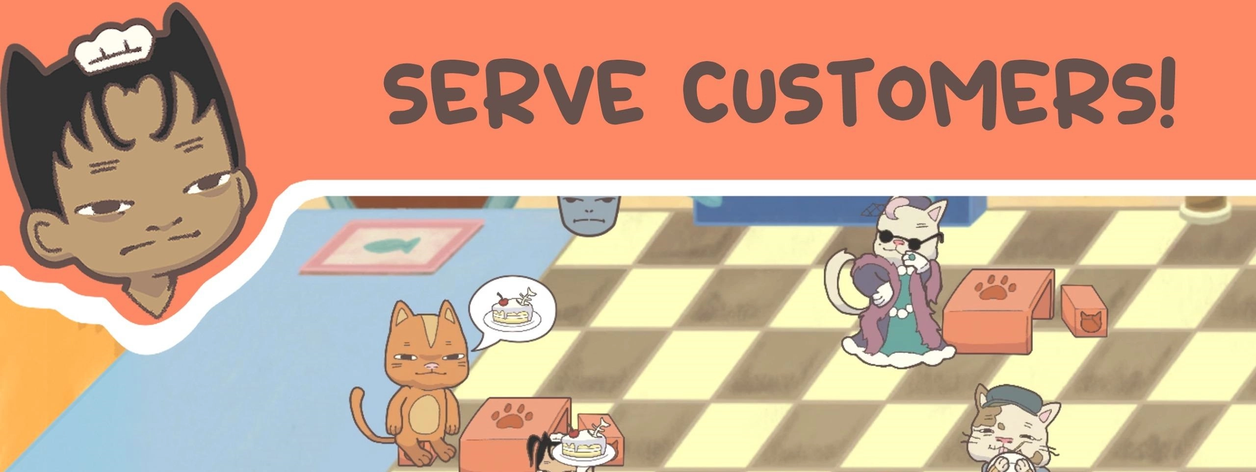 猫王咖啡店(Cafe Cat)游戏
