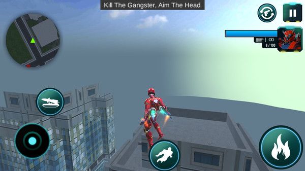 钢铁侠飞行射击游戏截图2