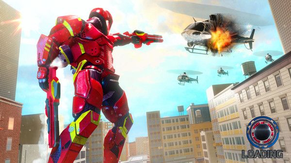 钢铁侠飞行射击游戏截图3