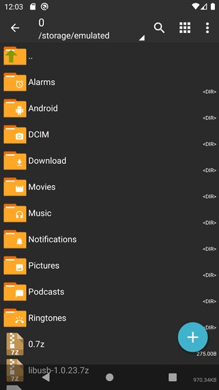 Zarchiver Pro蓝色版截图2