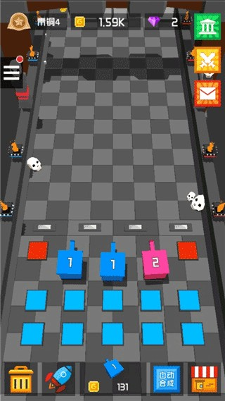 放置方块塔防免广告截图1